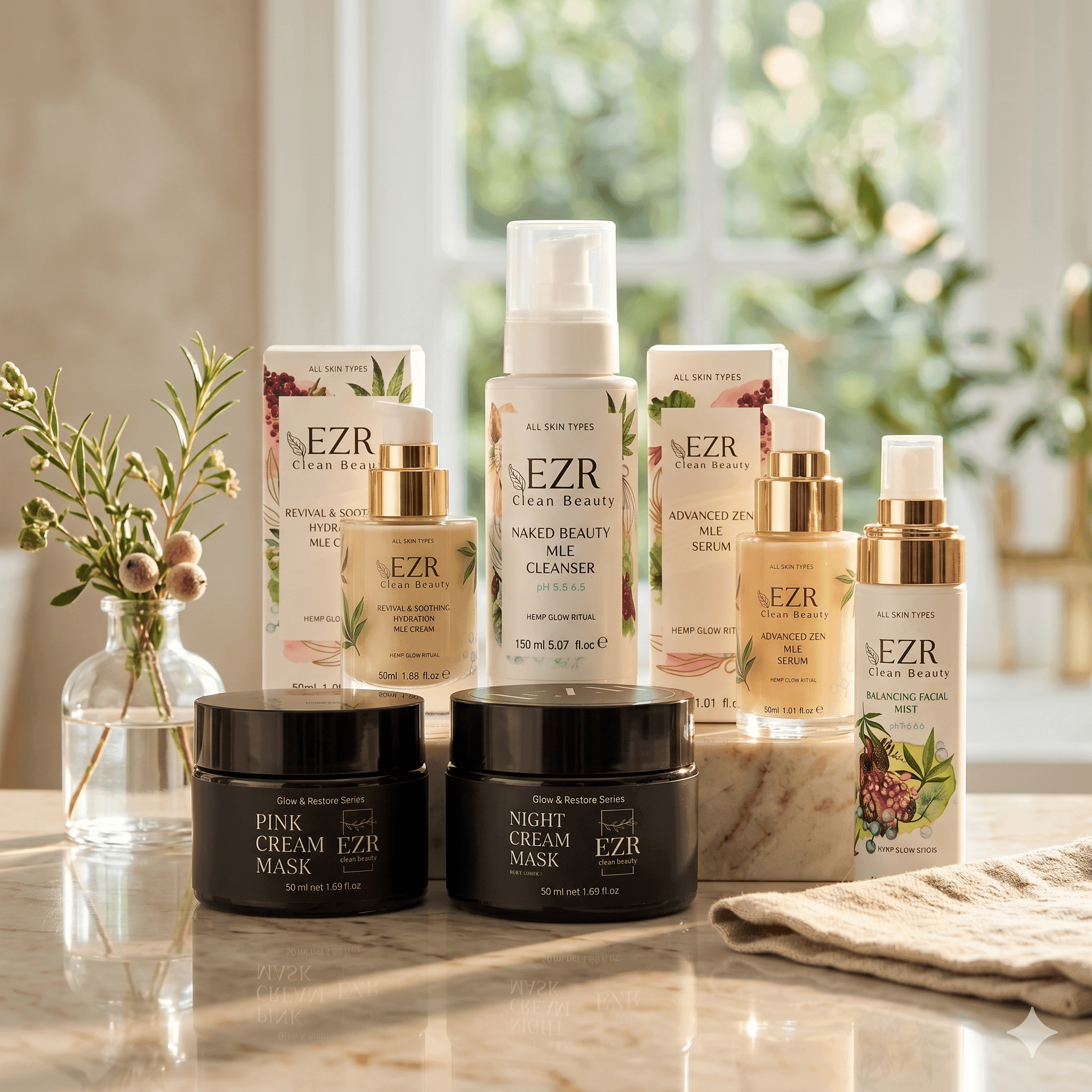EZR Clean Beauty — повна лінійка